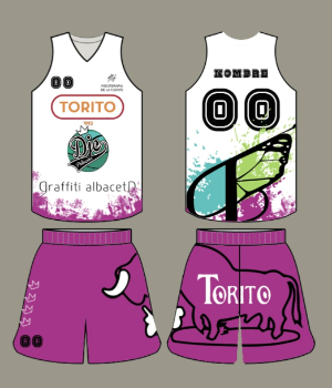 GRAFFITI ALBACETE DJC PALACIOS - uniforme 1